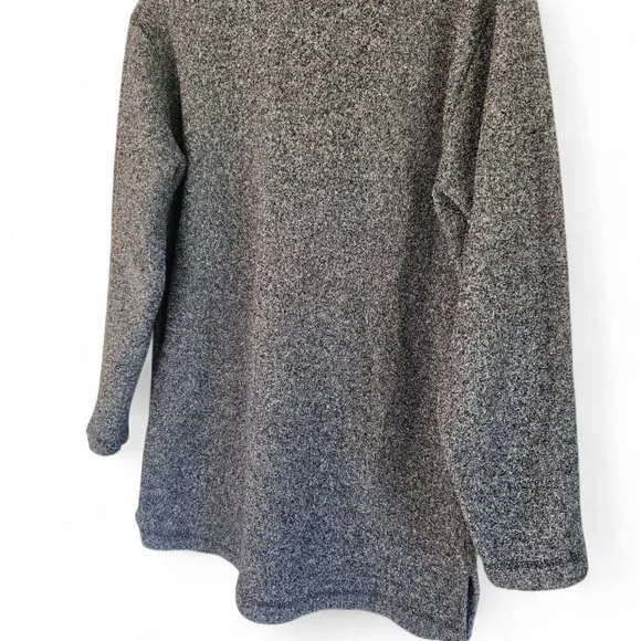 Woolrich Womens Original Outdoorwear Half-Zip Sweater Small Cozy Gray Wool-Blend - Picture 11 of 16